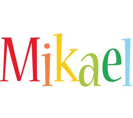 Mikael birthday logo