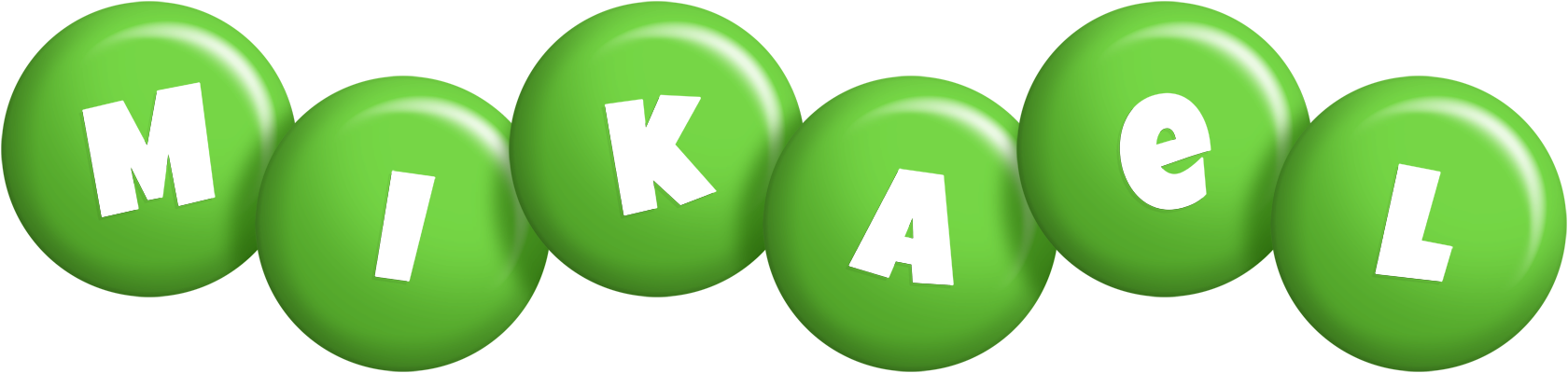 Mikael candy-green logo