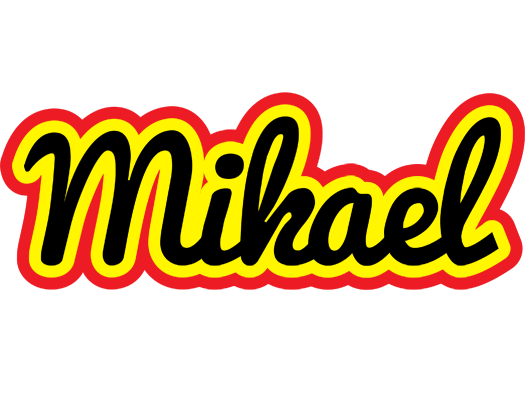 Mikael flaming logo