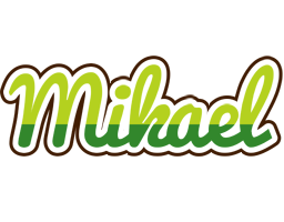 Mikael golfing logo