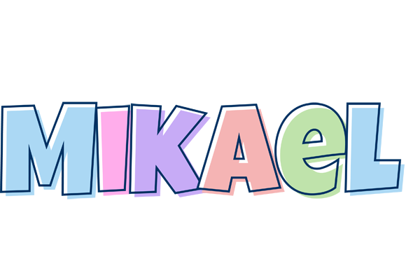 Mikael pastel logo