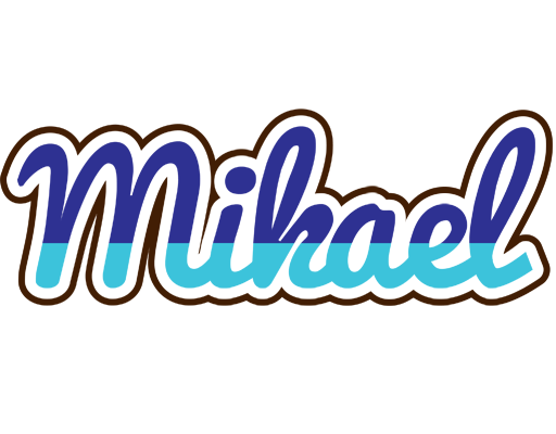 Mikael raining logo