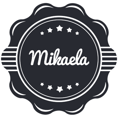 Mikaela badge logo