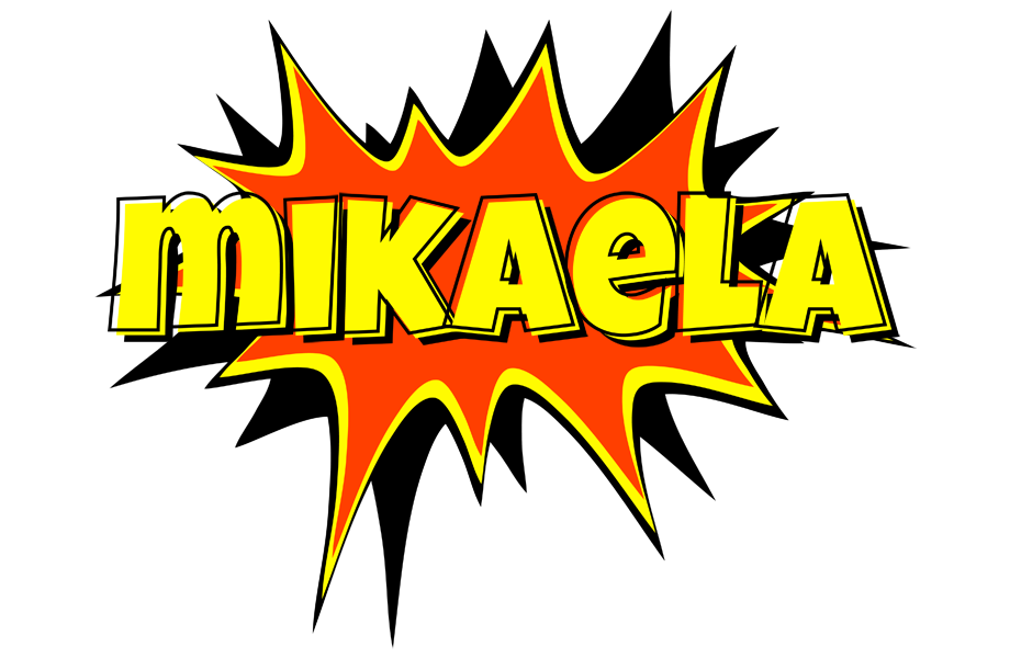 Mikaela bazinga logo