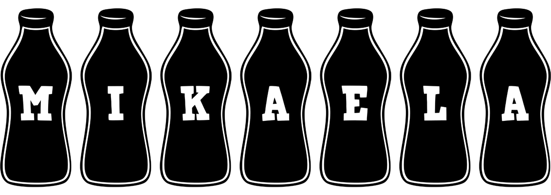 Mikaela bottle logo