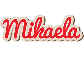 Mikaela chocolate logo