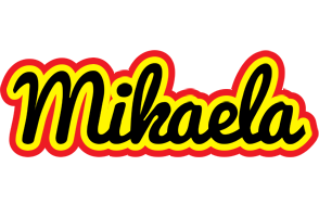 Mikaela flaming logo