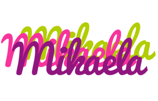 Mikaela flowers logo