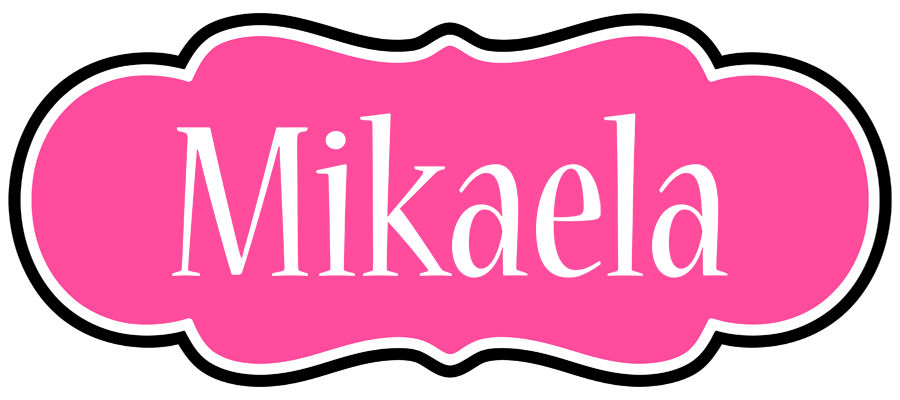 Mikaela invitation logo