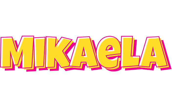 Mikaela kaboom logo