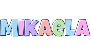 Mikaela pastel logo
