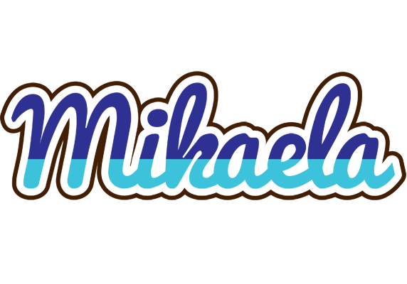 Mikaela raining logo