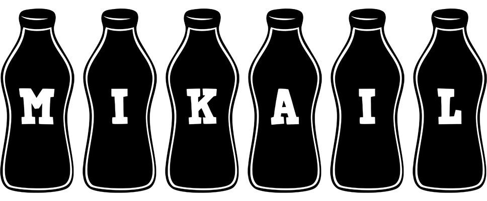 Mikail bottle logo