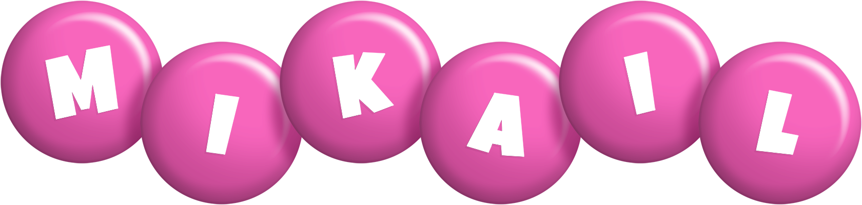 Mikail candy-pink logo