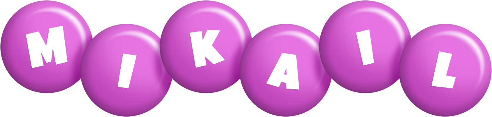 Mikail candy-purple logo