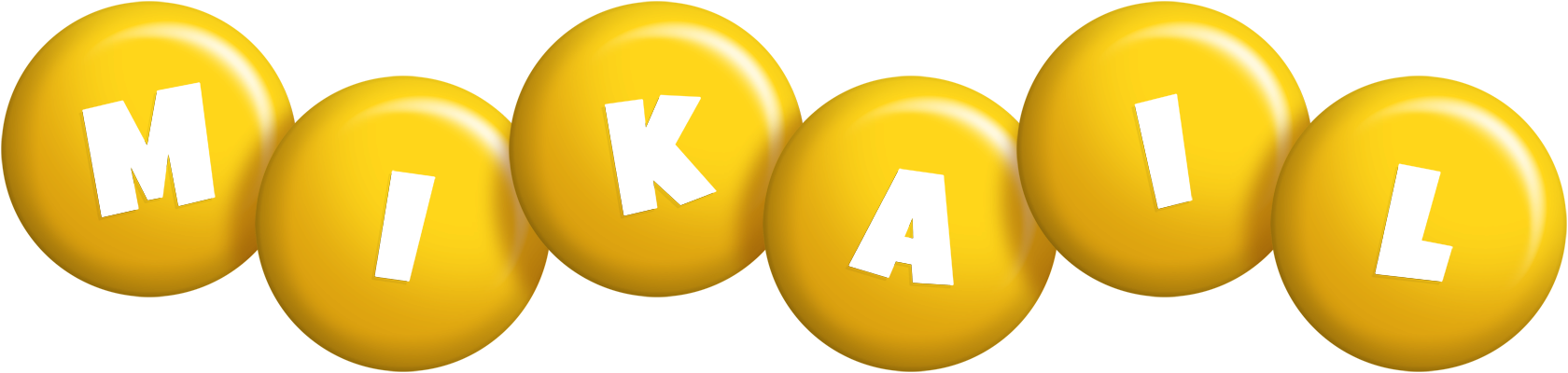 Mikail candy-yellow logo