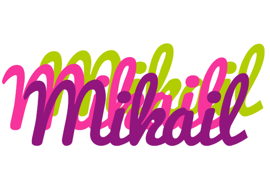 Mikail flowers logo