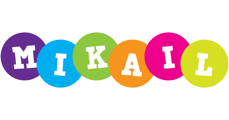 Mikail happy logo