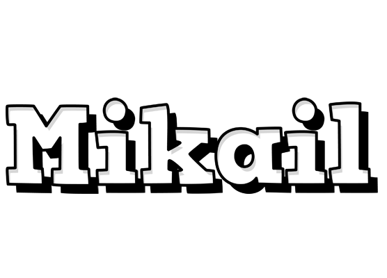 Mikail snowing logo