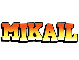 Mikail sunset logo