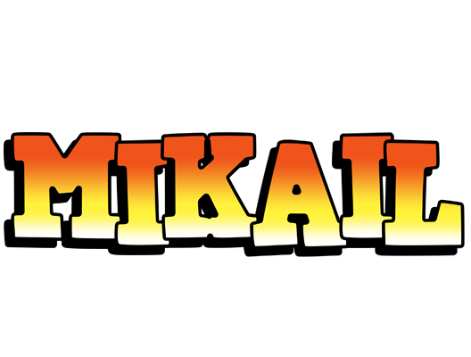 Mikail sunset logo