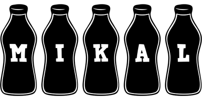 Mikal bottle logo