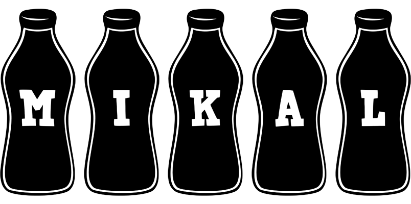Mikal bottle logo