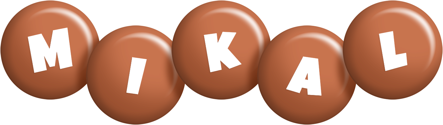 Mikal candy-brown logo