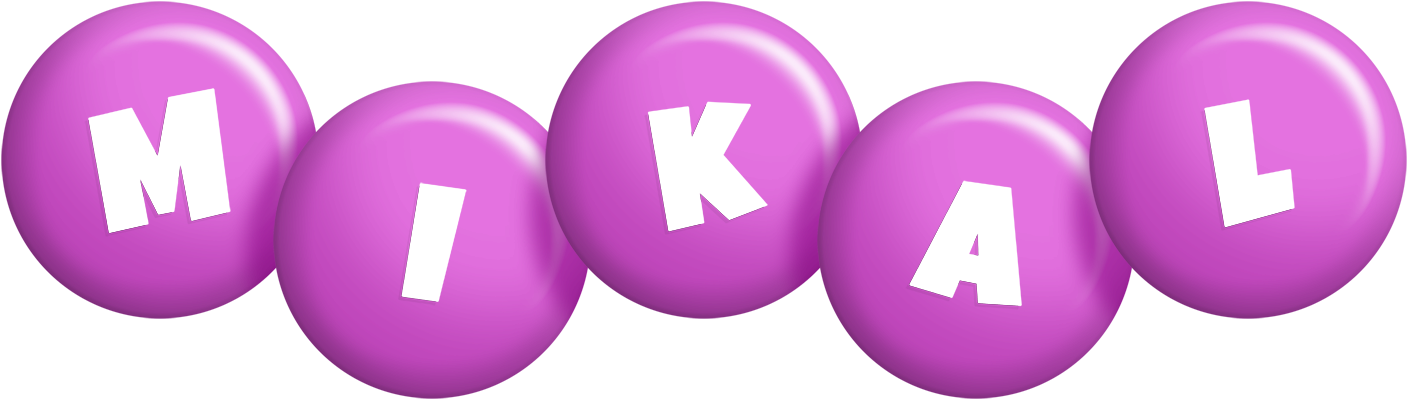 Mikal candy-purple logo
