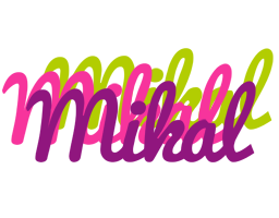 Mikal flowers logo