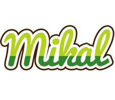 Mikal golfing logo