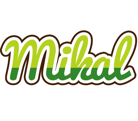 Mikal golfing logo