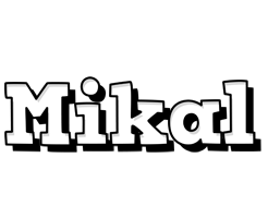 Mikal snowing logo