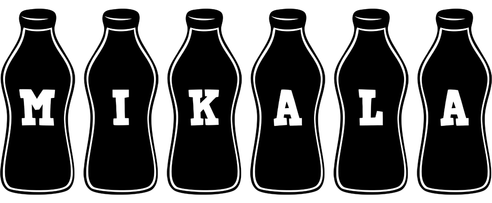 Mikala bottle logo