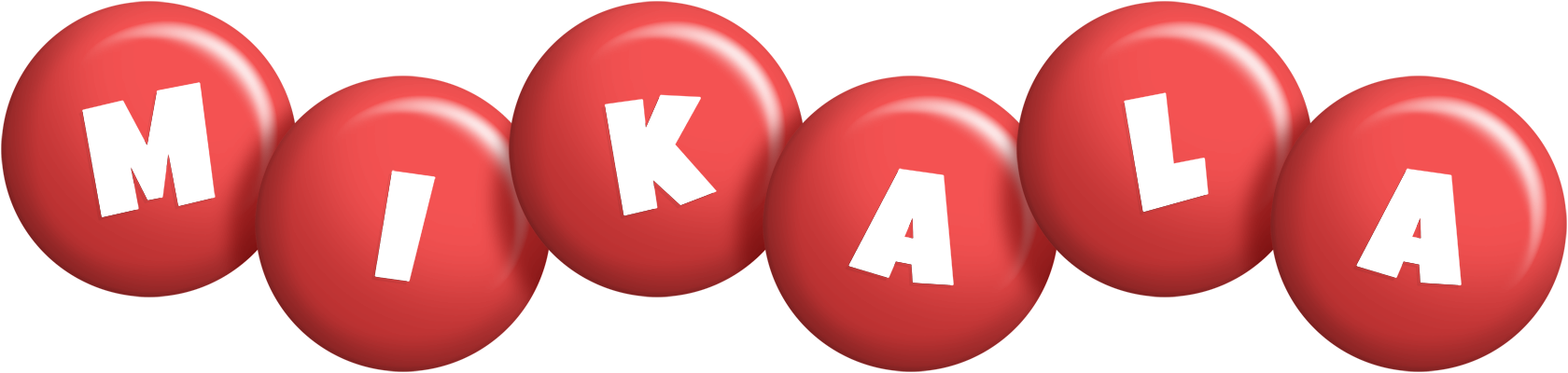 Mikala candy-red logo