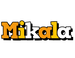 Mikala cartoon logo