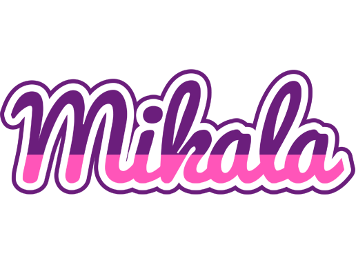 Mikala cheerful logo
