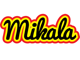 Mikala flaming logo