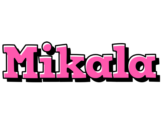 Mikala girlish logo