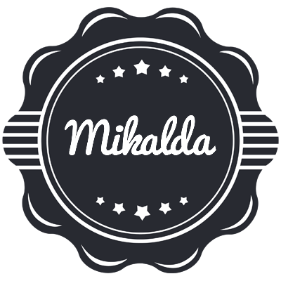 Mikalda badge logo