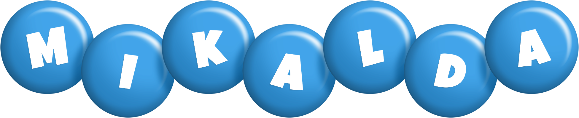 Mikalda candy-blue logo