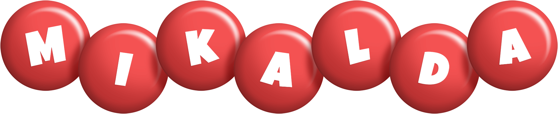 Mikalda candy-red logo