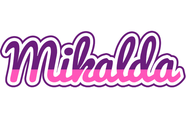 Mikalda cheerful logo