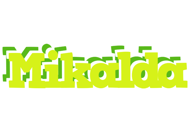 Mikalda citrus logo