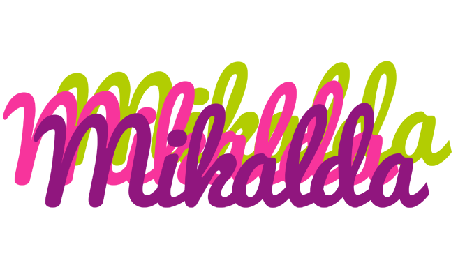 Mikalda flowers logo