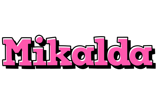 Mikalda girlish logo