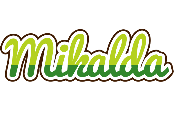 Mikalda golfing logo