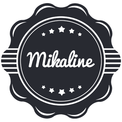 Mikaline badge logo