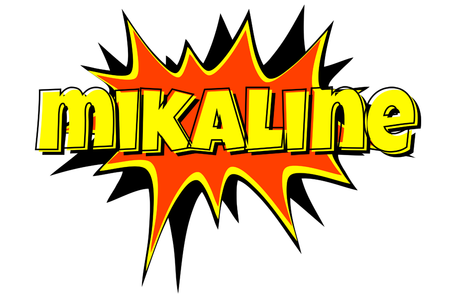 Mikaline bazinga logo