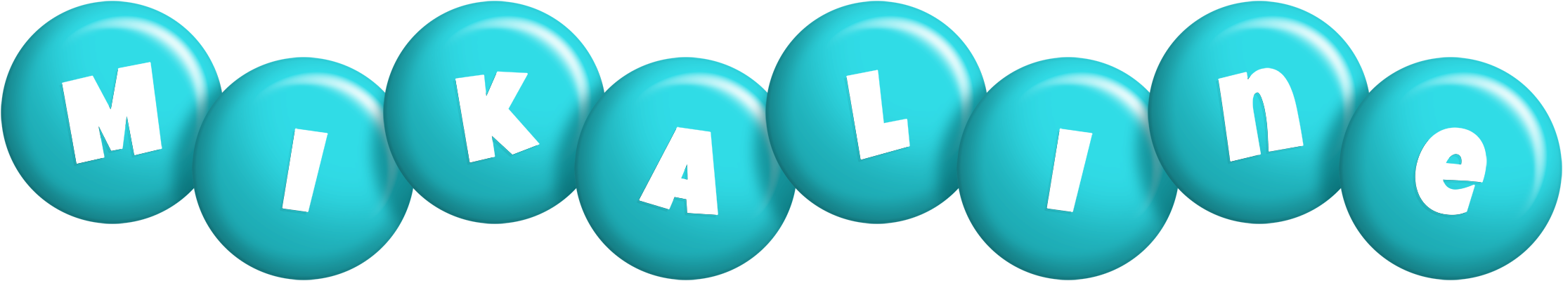 Mikaline candy-azur logo
